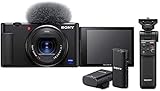 Sony Vlog-Kamera ZV-1 (Digitalkamera, 24-70mm, seitlich klappbares...